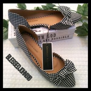 Charles Albert Checker Flats NWT